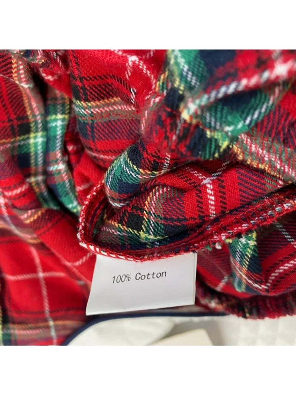 Grace and James Romper Size 3T Red Plaid Charles Bubble 1 Piece Snap Closure